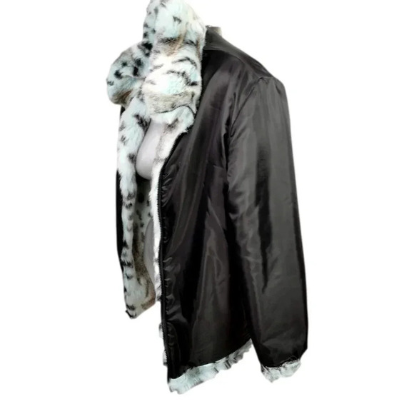 Vintage Polar Magic Jacket and Hat  Blue Faux Fur Size S Movie Star circa 70s - Picture 14 of 15